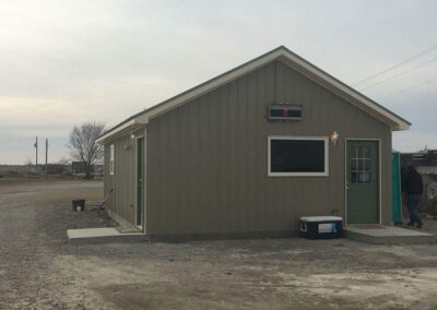 Residential steel building (barndominium) by Barnes Building Supply Credit Matt Armstrong